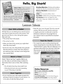 Fourth page of Let&apos;s Find Out teaching guide