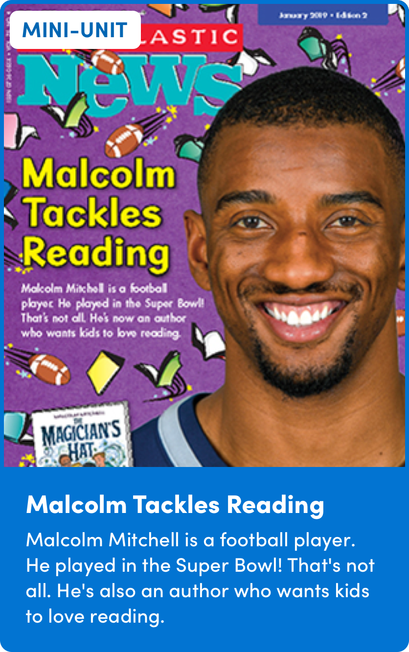 malcolm tackles reading